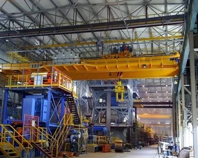 Мостов кран на валцова мелница