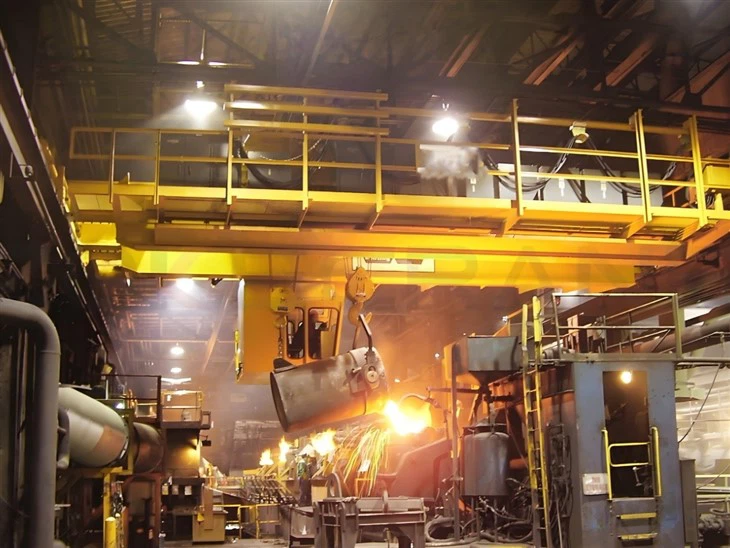 Overhead Crane With Hook Foundry