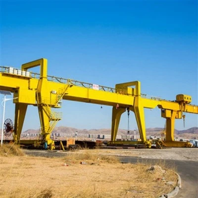 Двугредов портален кран 100 тона