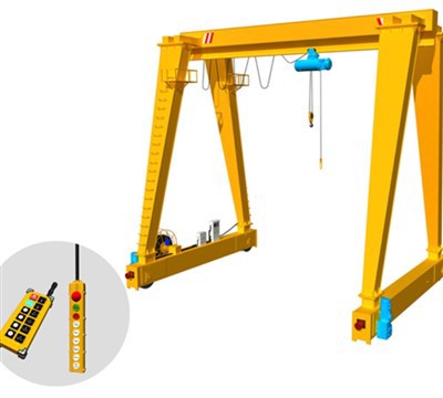 Електрически подемник Едногредов портален кран